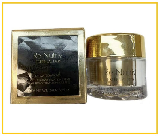 ESTEE LAUDER 雅詩蘭黛黑鑽乳面霜中樣 RE-NUTRIV ULTIMATE DIAMOND SCULPTED TRANSFORMATION CREME 7ML