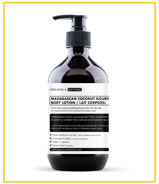 ORGANIC & BOTANIC 有機植物馬達加斯加椰子身體乳 MADAGASCAN COCONUT BODY LOTION 500ML
