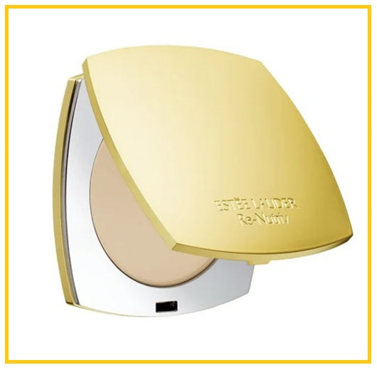 ESTEE LAUDER 雅詩蘭黛白金粉餅盒子 RE-NUTRIV RADIANCE POWDER MAKEUP COMPACT CASE