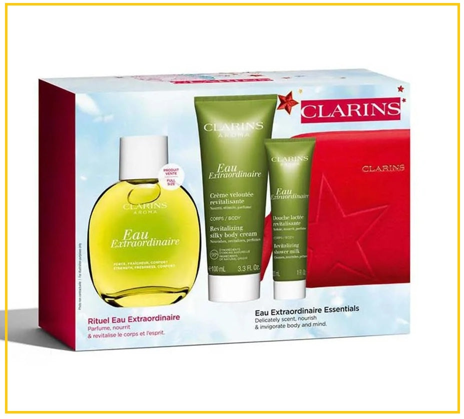 CLARINS 嬌韻詩非凡之香身體護理三件套裝 EAU EXTRAORDINAIRE ESSENTIALS DUO SET