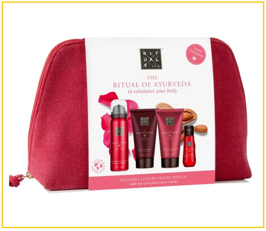 RITUALS 儀式泡沫沐浴油沐浴乳頭髮與身體香霧身體乳套裝 THE RITUAL OF AYURVEDA SET