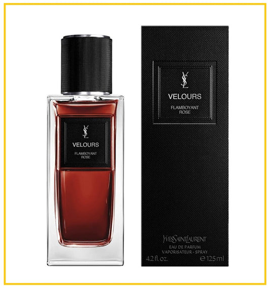 YVES SAINT LAURENT VELOURS FLAMBOYANT ROSE EDP SPRAY 125ML