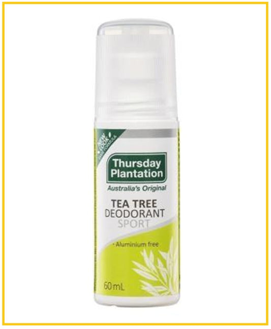 THURSDAY PLANTATION 星期四運動型止汗滾珠 TEA TREE DEODORANT SPORT 60ML