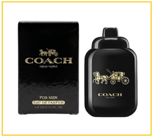 COACH 蔻馳紐約男士濃香水小樣 MEN NEW YORK EDP 4.5ML