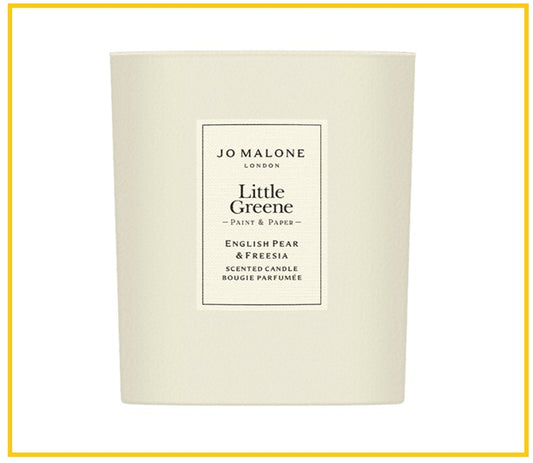 JO MALONE LONDON 祖馬龍英國梨子與小蒼蘭蠟燭 LITTLE GREENE ENGLISH PEAR & FREESIA SCENTED CANDLE 200G