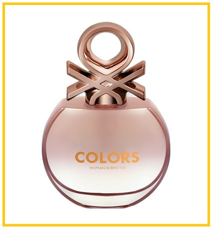 BENETTON 貝納通色彩玫瑰淡香水 COLORS ROSE EDT 80ML