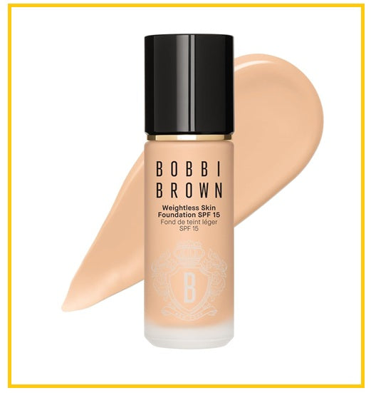 BOBBI BROWN 芭比布朗輕盈粉底液 WEIGHTLESS SKIN FOUNDATION SPF 15 #C-036 / #N-000 / #N-012 / #N-032 / #N-052 / #W-056 / #W-058 30ML