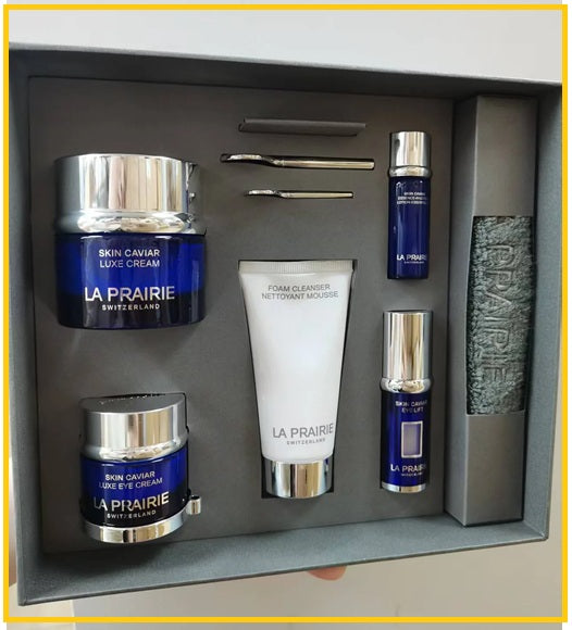 LA PRAIRIE 萊珀妮藍魚子五件套裝 BLUE CAVIAR 5 PIECE DUO SET