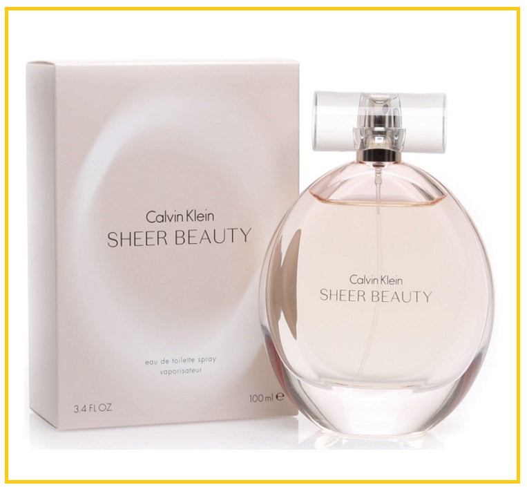 CALVIN KLEIN 凱文克萊純淨雅緻女士淡香水 CK SHEER BEAUTY FOR WOMEN EDT 50ML / 100ML