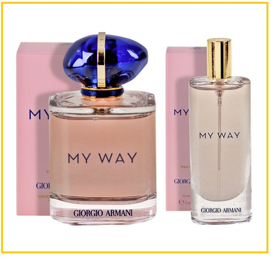 GIORGIO ARMANI MY WAY EDP GIFT DUO SET 90ML + 10ML
