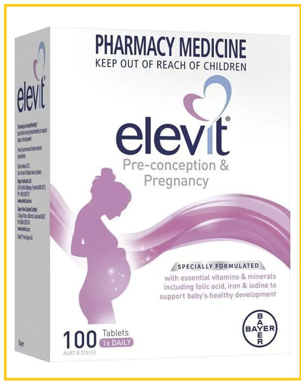 BAYER 拜耳女士愛樂維100粒 ELEVIT PRE-CONCEPTION & PREGNANCY MULTIVITAMIN 100 CAPSULES