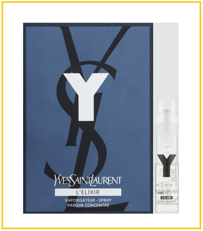 YVES SAINT LAURENT 聖羅蘭先鋒精華淡香水小樣 YSL MEN'S Y L'ELIXIR PARFUM 1.2ML