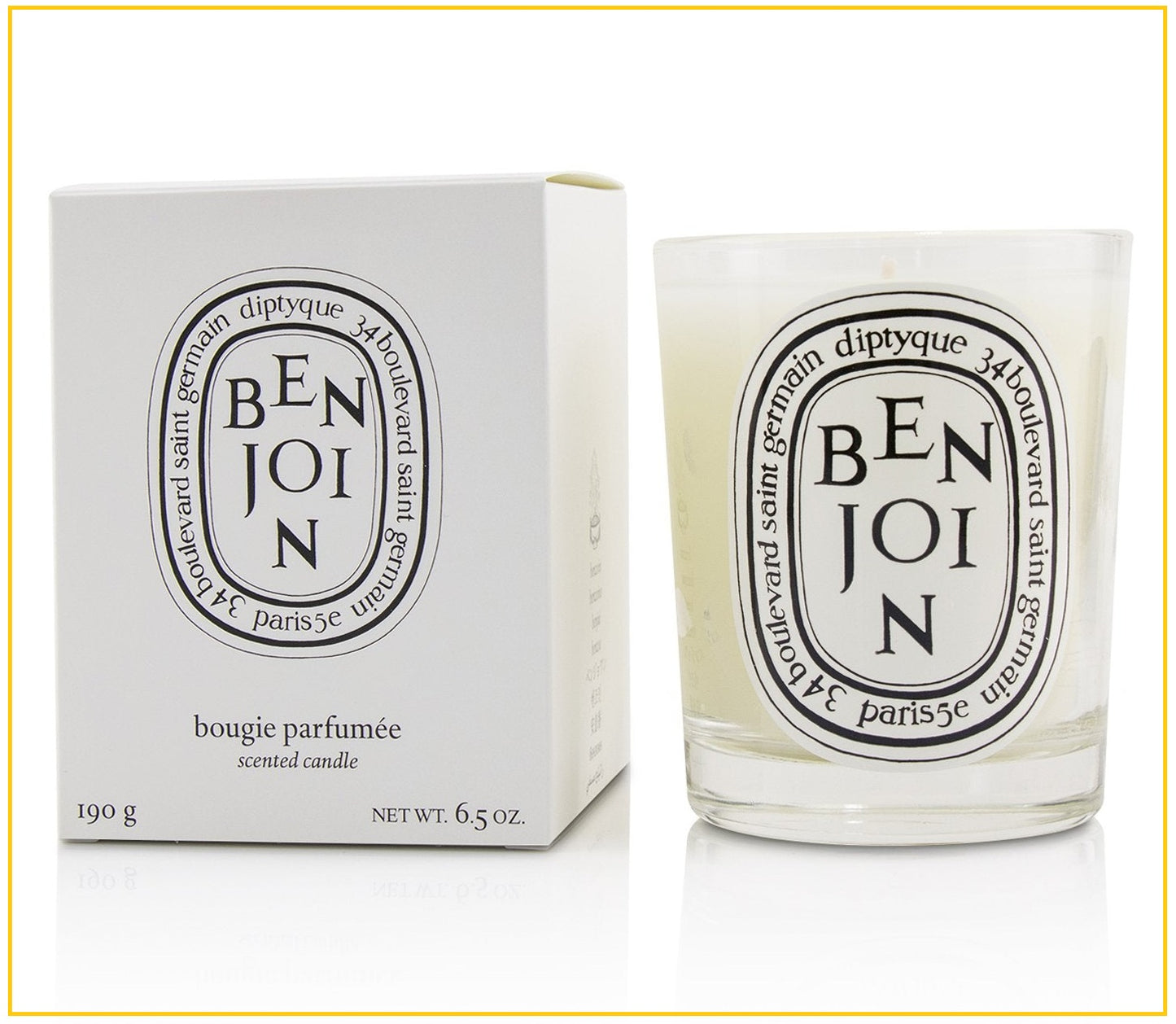 DIPTYQUE 蒂普提克香氛蠟燭安息香 STANDARD CANDLE BENJOIN 190G