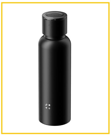 MOMAX 磁吸音樂水樽 1-VIBE BOTTLE MAGNETIC WIRELESS SPEAKER FLASK #BLACK / #WHITE / #ORANGE BS13D/M/W