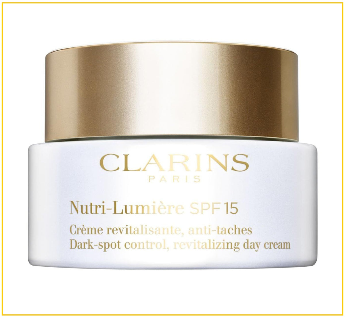 CLARINS 嬌韻詩滋養亮膚活膚日面霜 NUTRI LUMIERE SPF 15 DARK-SPOT CONTROL REVITALIZING DAY CREAM 50ML