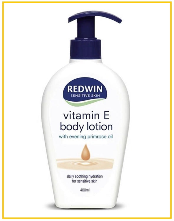 REDWIN Vitamin E Body Lotion with Evening Primrose Oil 400ml