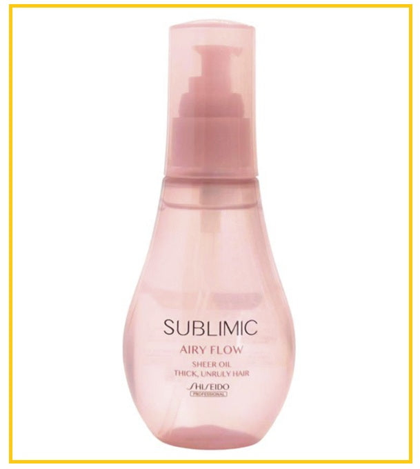 SHISEIDO SUBLIMIC AIRY FLOW SHEER OIL THICK 100ML (Pink)