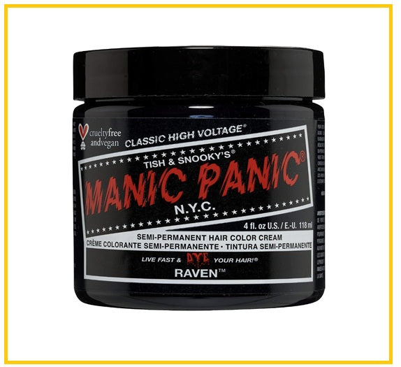 MANIC PANIC 烏黑染髮膏 RAVEN 118ML