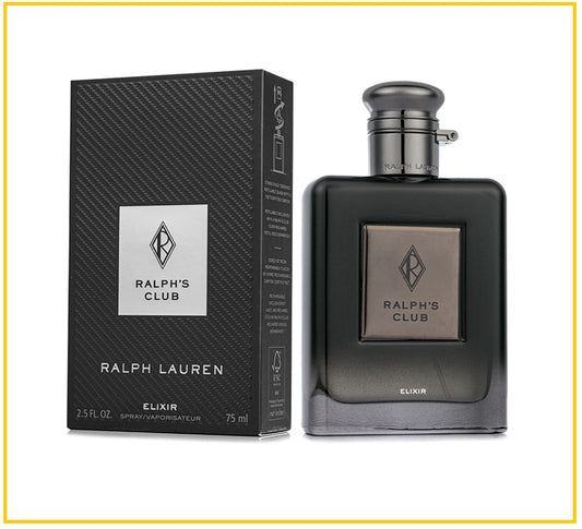 RALPH LAUREN POLO MENS RALPH'S CLUB ELIXIR 75ML