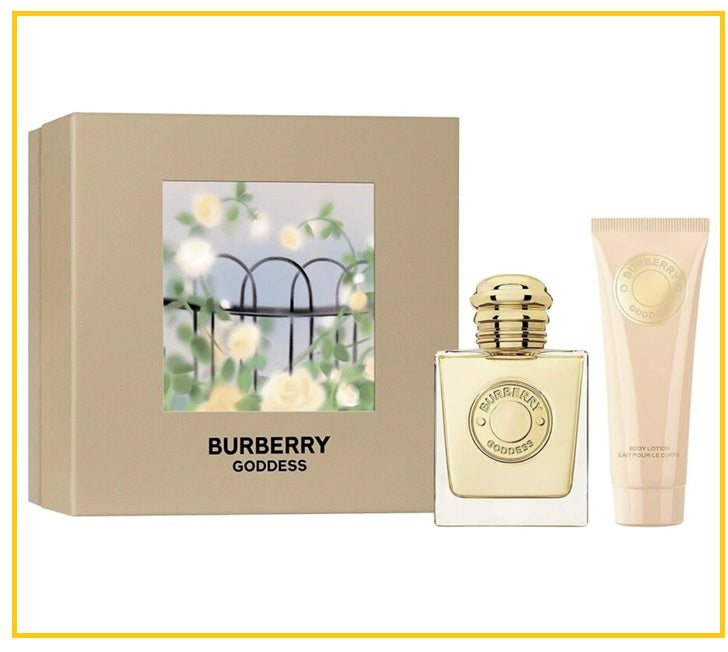 BURBERRY GODDESS EAU DE PARFUM BODY LOTION GIFT DUO SET