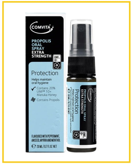 COMVITA Propolis Throat Spray Fortified 20ml (MANUKA UMF10+)