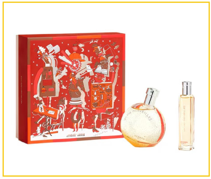HERMES 愛馬仕橘彩星光淡香水便携裝限定套裝 EAU DES MERVEILLES SET
