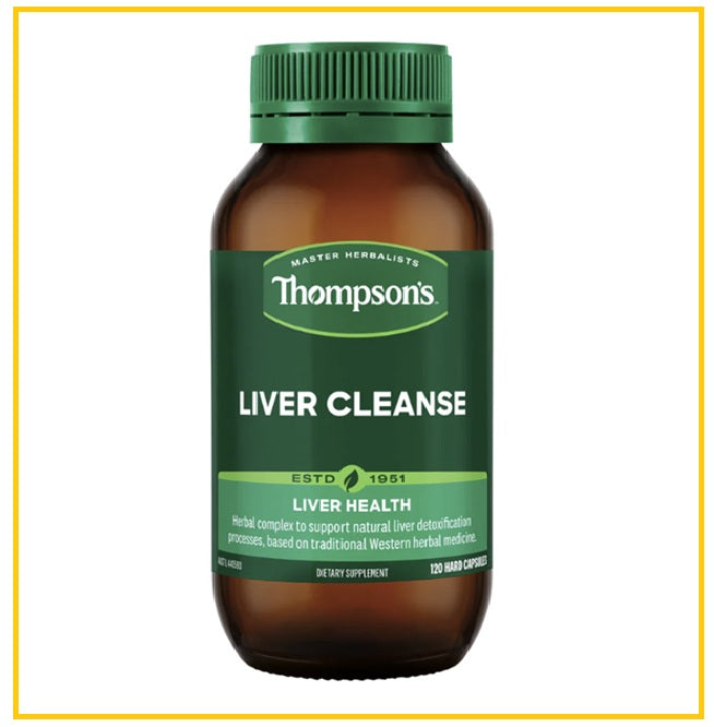THOMPSON'S 湯普森護肝排毒120粒 LIVER CLEANSE SUPPORT LIVER HEALTH & DETOX 120 CAPSULES