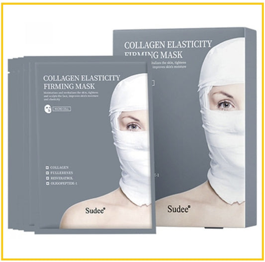 SUDEE 抗皺緊繃繃帶面膜5片 COLLAGEN ELASTICITY FIRMING MASK 5PCS