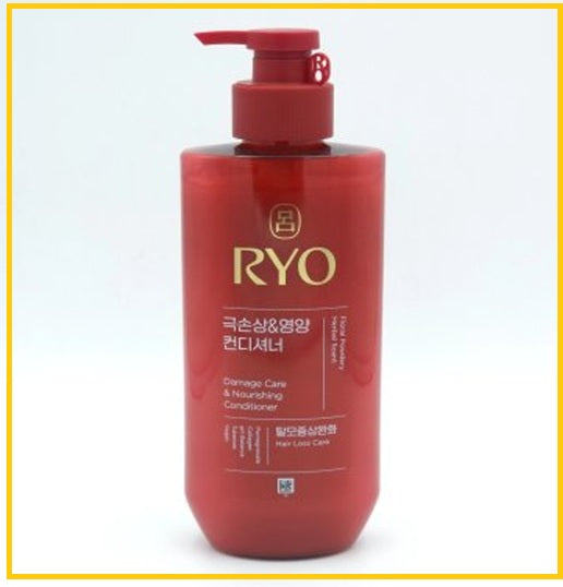 RYO 呂修護潤髮乳(紅色受損髮質適用) RED DAMAGE CARE & NOURISHING CONDITIONER 480ML