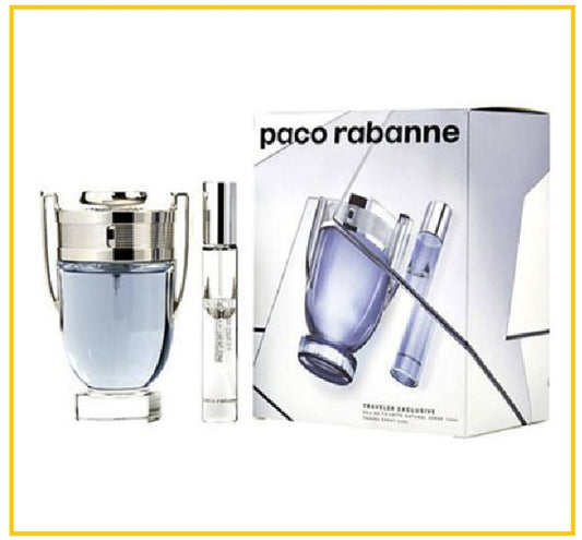 PACO RABANNE INVICTUS EDT GIFT DUO SET 100ML 20ML
