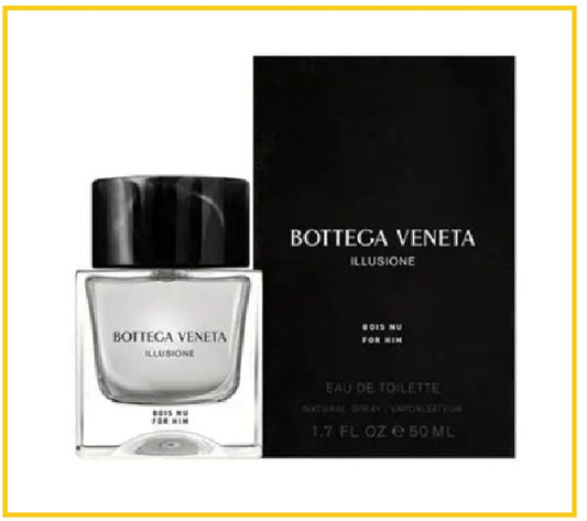 BOTTEGA VENETA 葆蝶家幻境之木男性淡香水 BV ILLUSIONE BOIS NU FOR HIM EDT 50ML