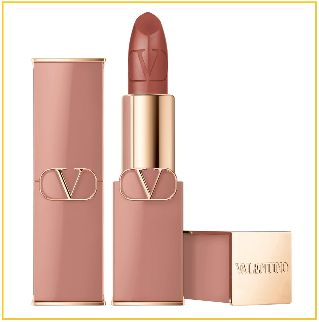 VALENTINO ROSSO VALENTINO SATIN LIPSTICK #113R NUDE CARESS 3.4G