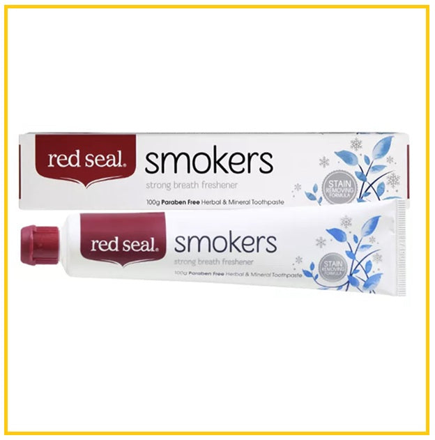RED SEAL Toothpaste for Removing Tobacco Stains (100g)