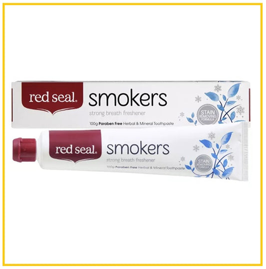 RED SEAL 紅印去煙漬牙膏 SMOKERS TOOTHPASTE 100G