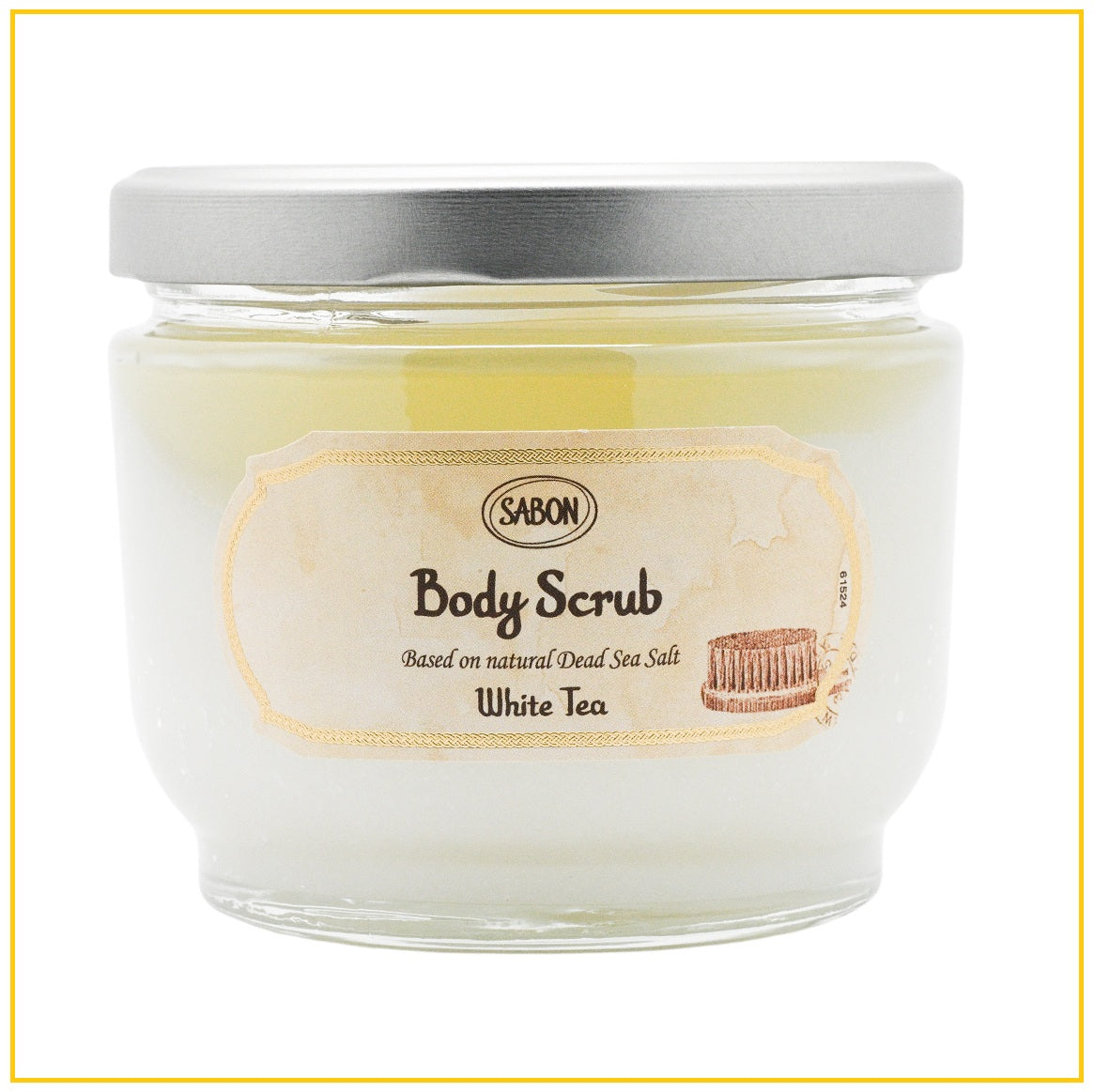 SABON 白茶清韻死海鹽淨化修護身體磨砂 BODY SCRUB MEDIUM WHITE TEA 320G / 600G