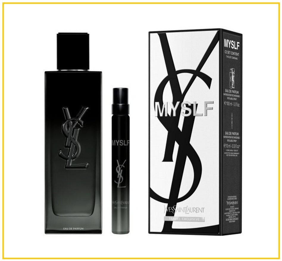 YVES SAINT LAURENT 聖羅蘭生而不羈男士香水兩件套裝 YSL MYSLF GIFT SET