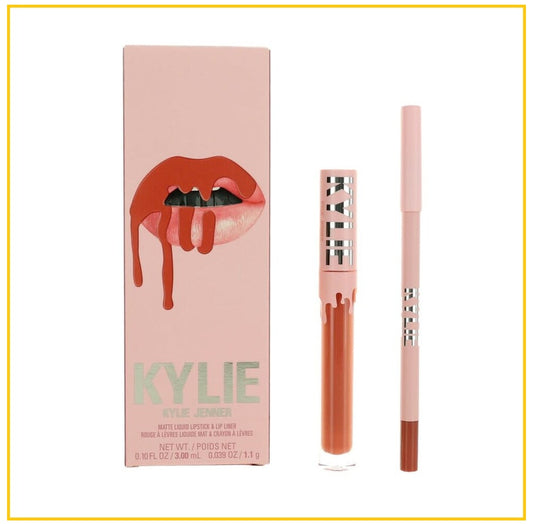 KYLIE COSMETICS 凱莉詹娜霧面液體口紅唇膏唇線筆套裝 MATTE LIP KIT SET
