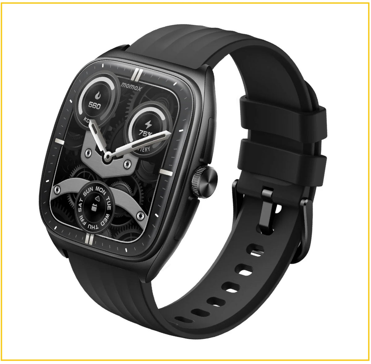 MOMAX 智能手錶 1-WEAR CURVEX SMART WATCH #BLACK / #TITANIUM SW5SD / SW5SL