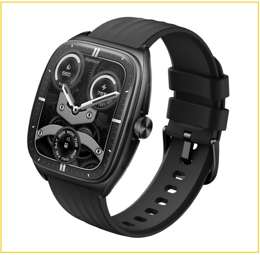 MOMAX 智能手錶 1-WEAR CURVEX SMART WATCH #BLACK / #TITANIUM SW5SD / SW5SL