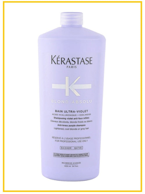 KERASTASE 卡詩紫色洗髮精洗頭水 BAIN ULTRA VIOLET PRO 1000ML