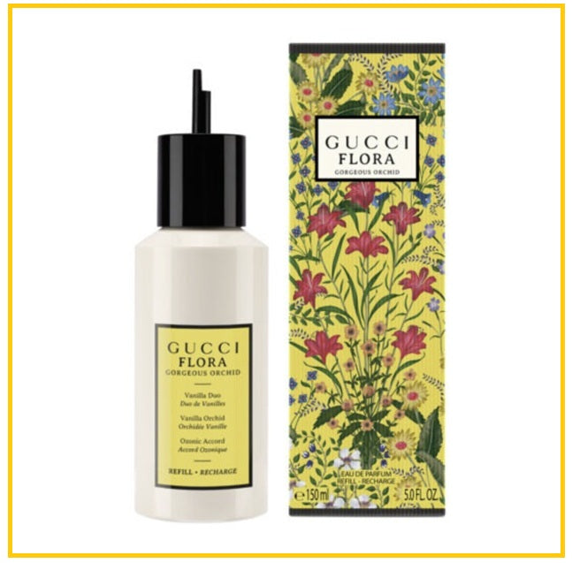 GUCCI 古馳綺夢香草蘭女士濃香水補充裝 FLORA GORGEOUS ORCHID EDP 150ML REFILL