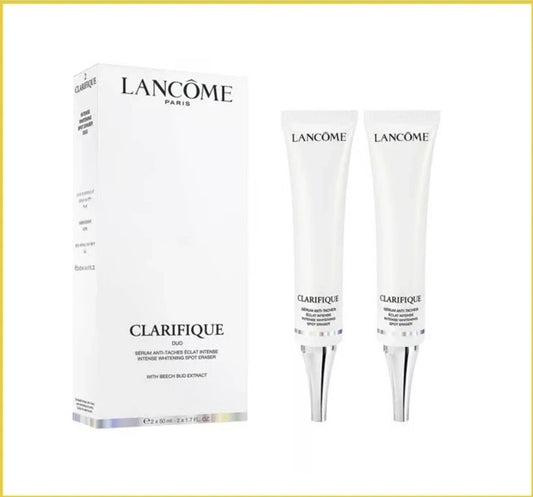 LANCOME 蘭蔻換膚極光精華兩件套裝 CLARIFIQUE INTENSE WHITENING SPOT ERASER DUO SET 50ML X2
