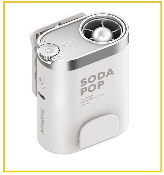 MOMAX 高速腰夾迷你風扇 1° GO CLIP HIGH-SPEED WAIST-CLIP MINI FAN IF23W