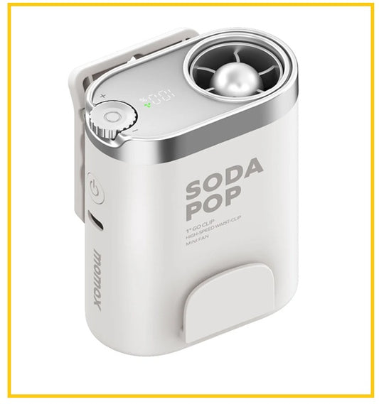 MOMAX 高速腰夾迷你風扇 1° GO CLIP HIGH-SPEED WAIST-CLIP MINI FAN IF23W