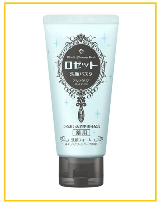 ROSETTE 雙重礦物泥暗瘡洗面膏 CLEANSING PASTE ACNE CLEAR 120G