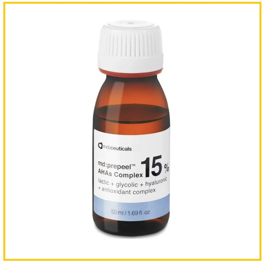 MD:CEUTICALS 曼迪絲寇煥膚精華15% PREPEELING AHAS COMPLEX 15% CONFEZIONE 50ML