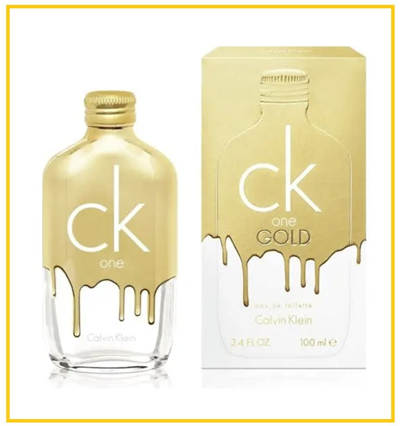 CALVIN KLEIN 凱文克萊炫金中性淡香水(限量版) CK ONE GOLD EDT 50ML / 100ML / 200ML
