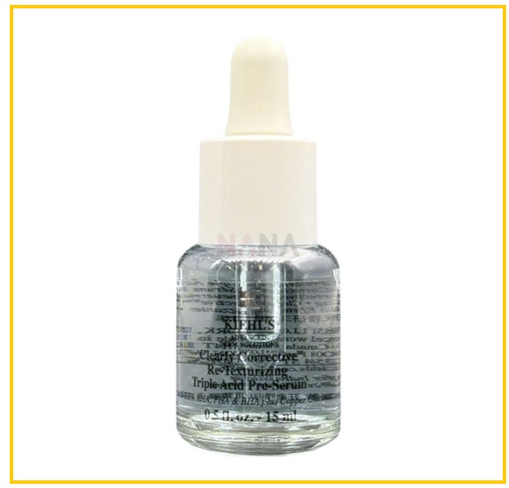 KIEHL'S 科顏氏溜溜瓶精華小樣 KIEHLS CLEARLY CORRECTIVE RE-TEXTURIZING TRIPLE ACID PRE-SERUM 15ML