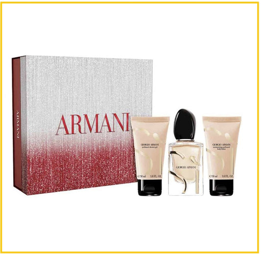 GIORGIO ARMANI 阿瑪尼摯愛香水身體乳沐浴乳 SI EAU DE PARFUM GIFT DUO SET
