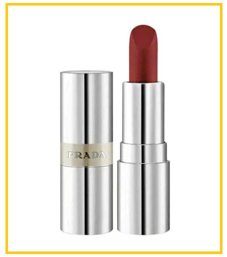 PRADA 普拉達口紅唇膏小樣 MONOCHROME LIPSTICK #R28 FUOCO 1.3G